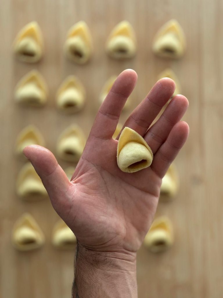 håndlavet tortelli